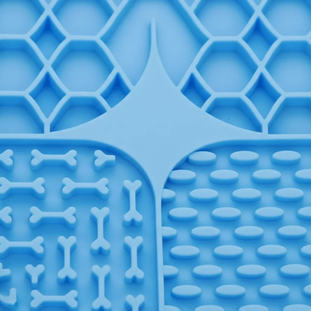 Beruhigende Hundeschleckmatte für stressfreie Beschäftigung