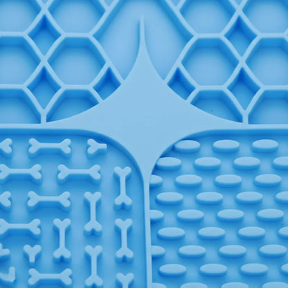 Beruhigende Hundeschleckmatte für stressfreie Beschäftigung