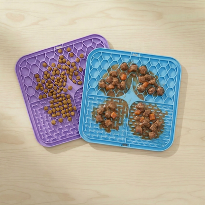 Beruhigende Hundeschleckmatte für stressfreie Beschäftigung